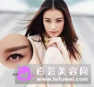 英气剑眉的画法图解 上扬线条不可少