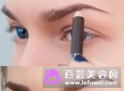 用眉笔怎么画一字眉 怎么画标准眉
